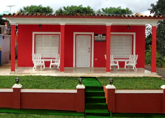 'Frente de la Casa' Casas particulares are an alternative to hotels in Cuba.